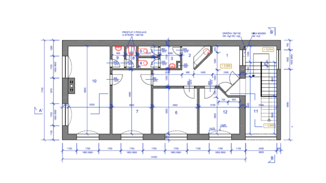 Prenájom | Kancelárske priestory v centre Žiliny, Národná ulica