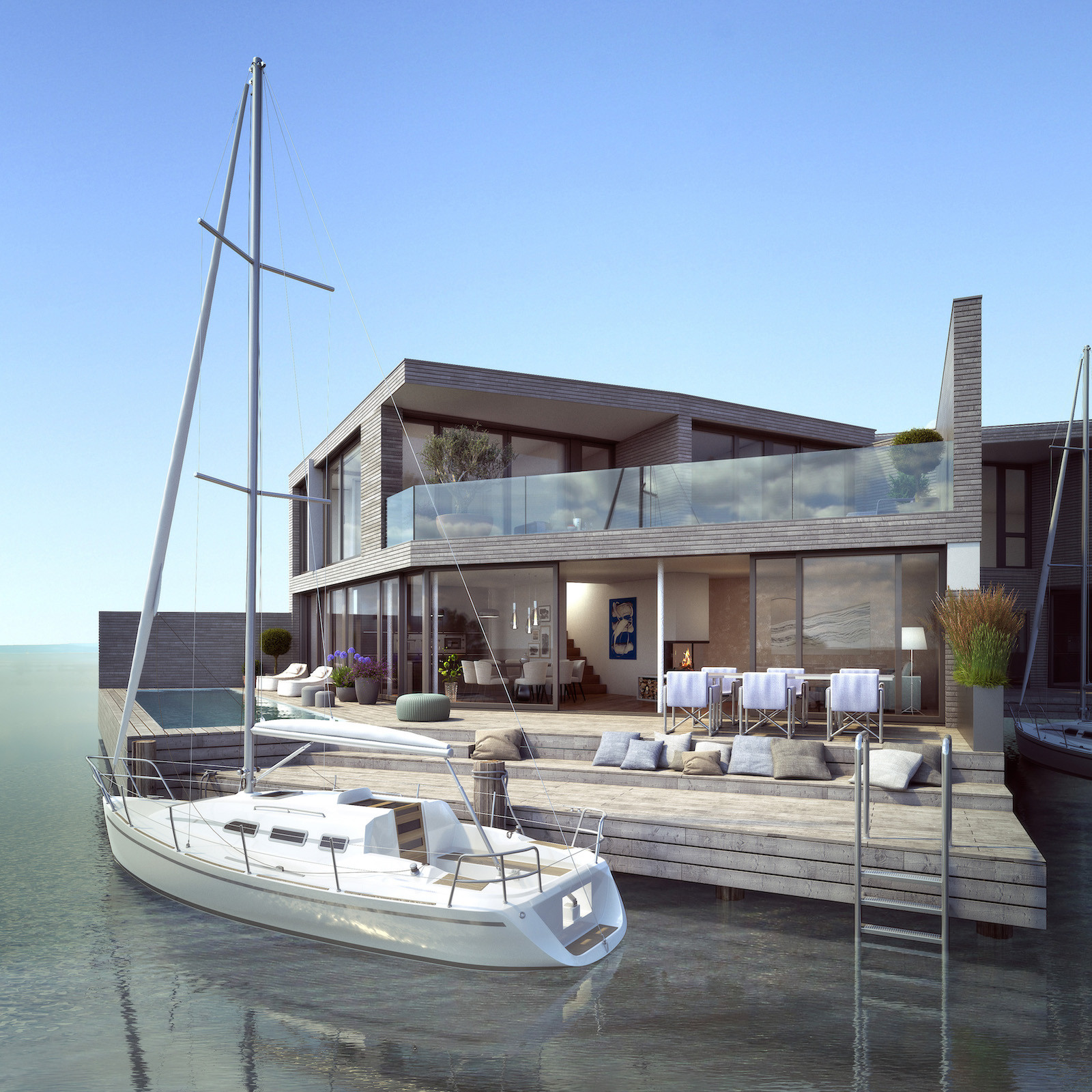 AM HAFEN – predaj nadčasových apartmánov, jazero Neusiedl am see, Rakúsko.