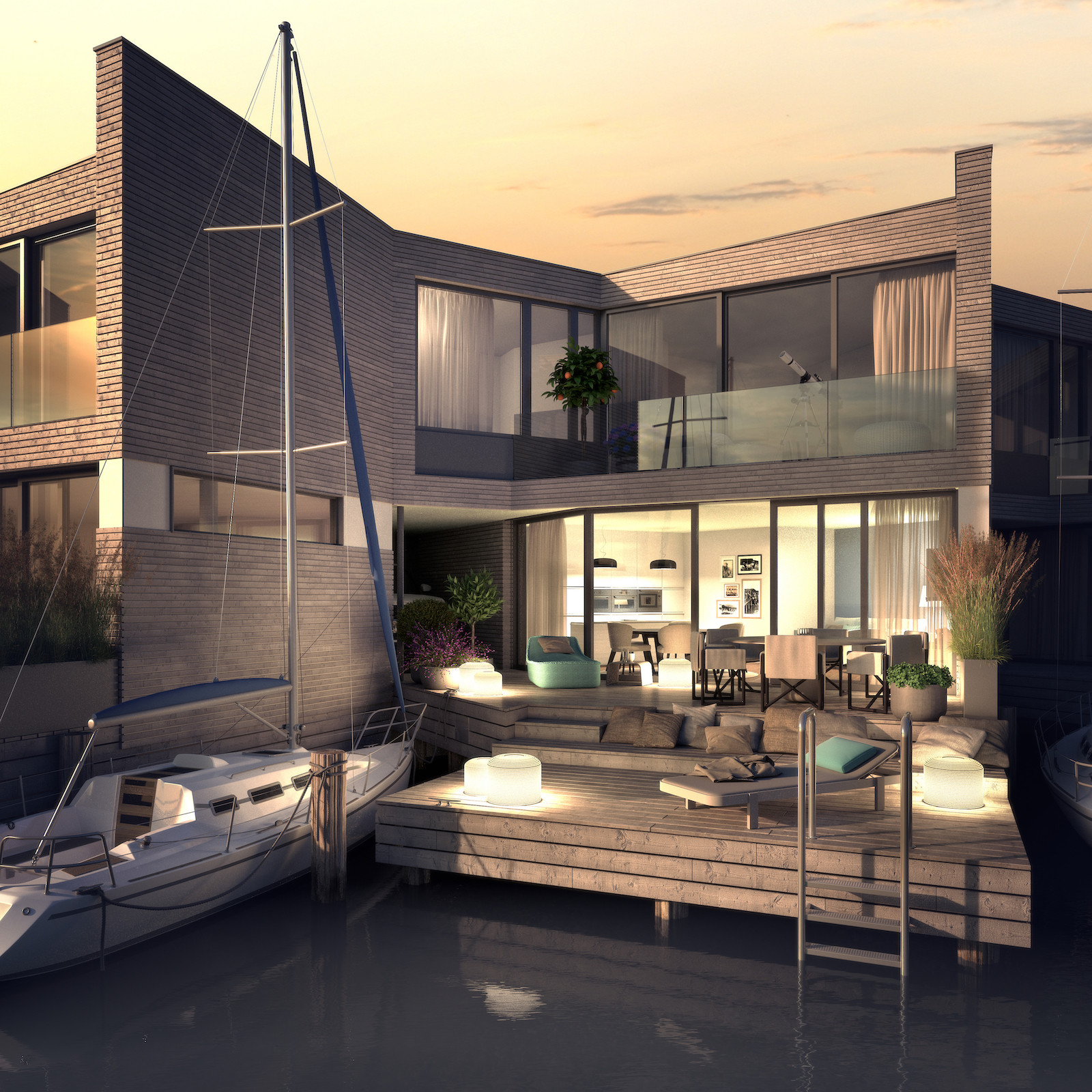 AM HAFEN – predaj nadčasových apartmánov, jazero Neusiedl am see, Rakúsko.