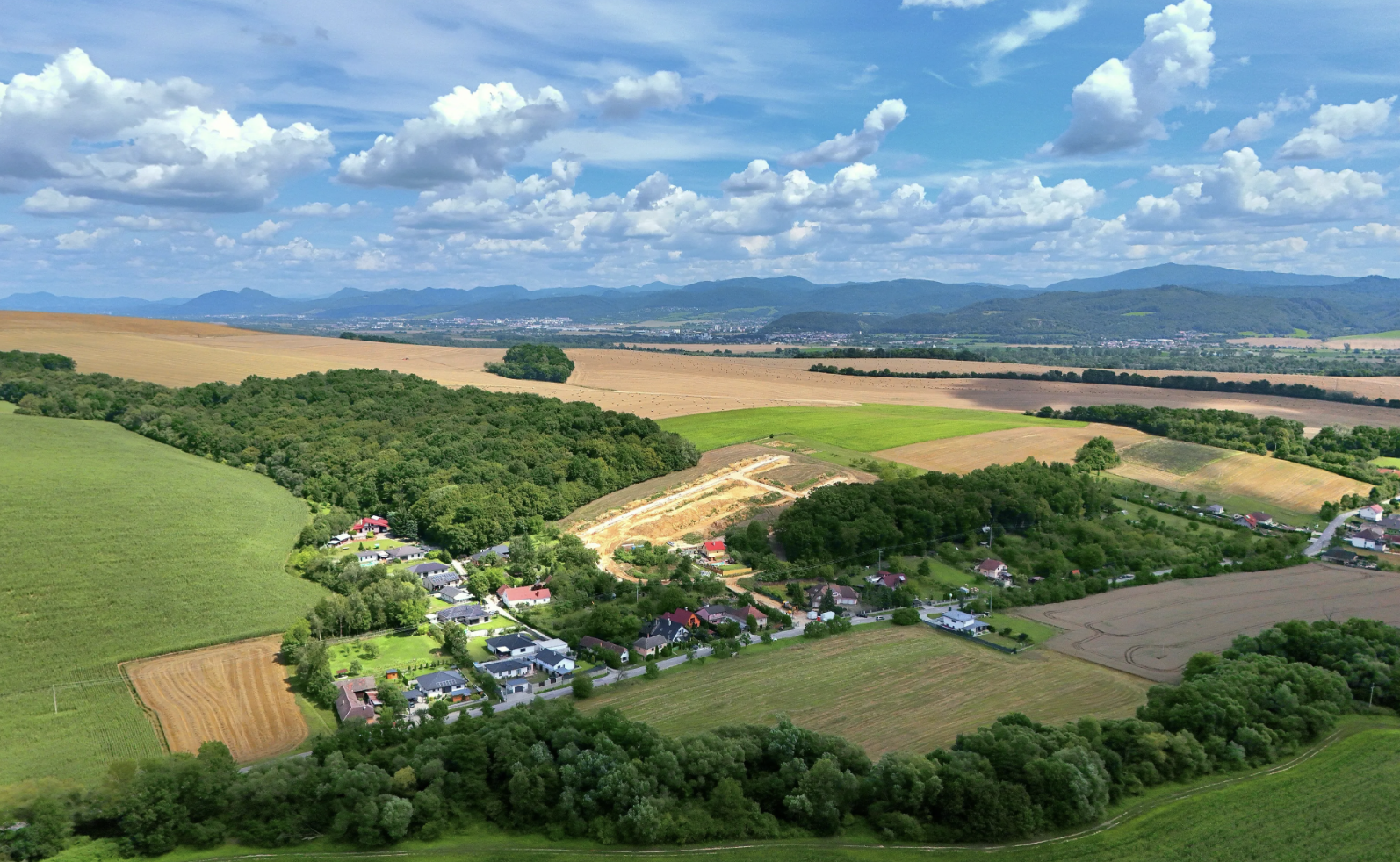 Stavebné pozemky Skalka nad Váhom