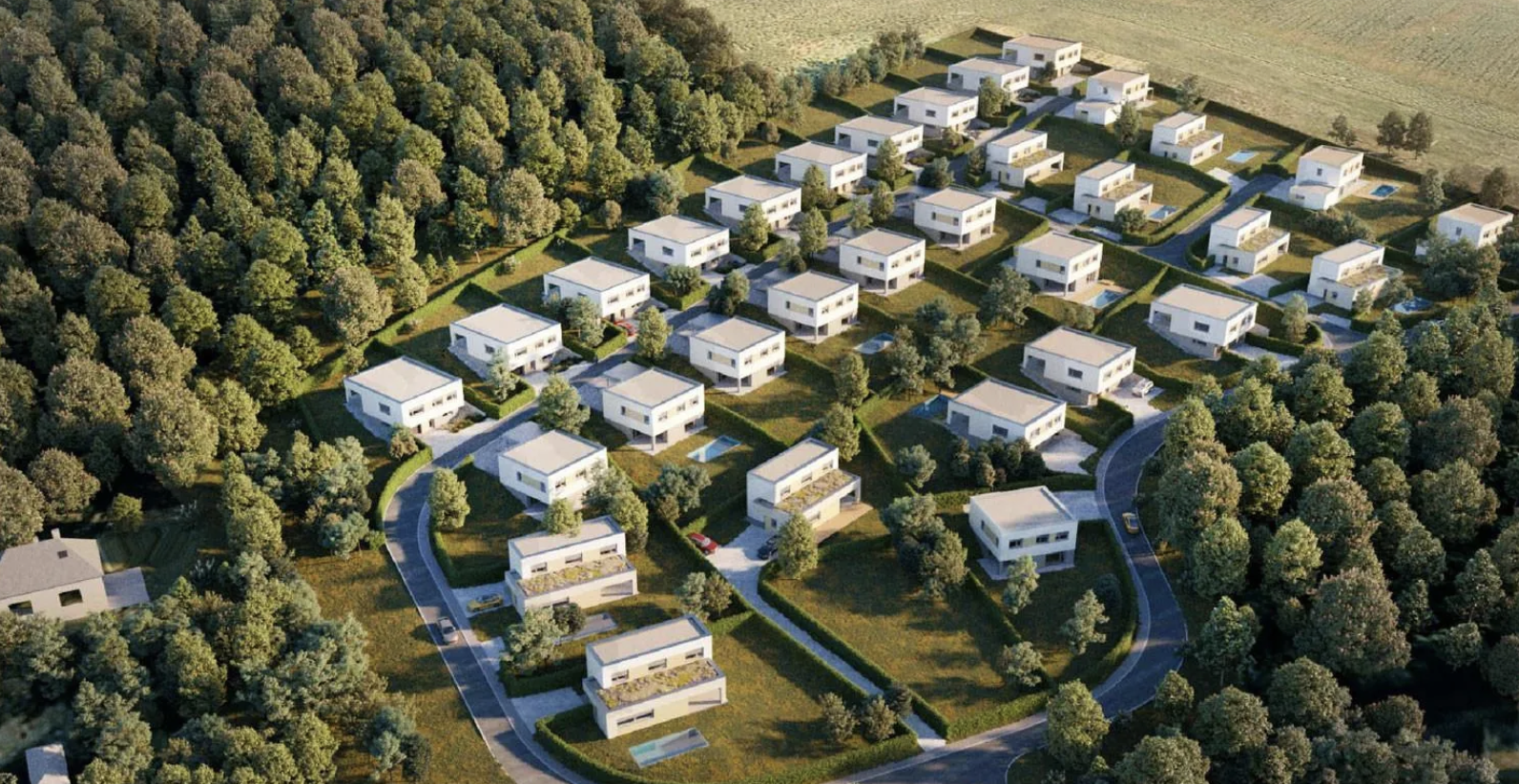Stavebné pozemky Skalka nad Váhom