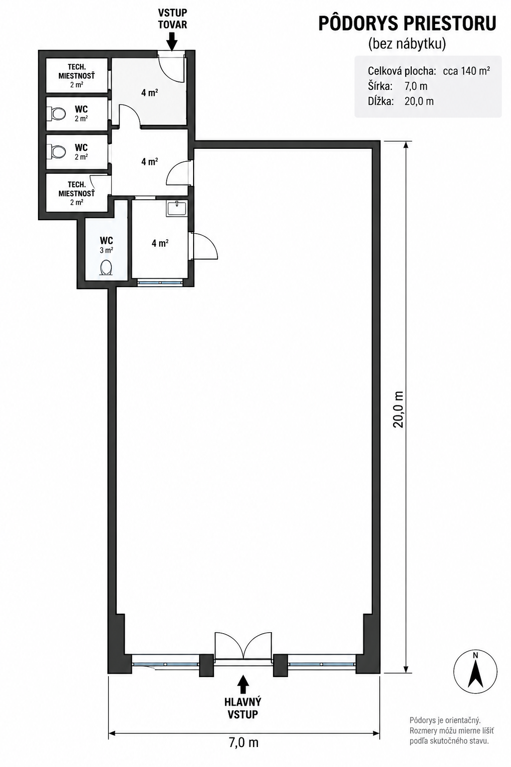 PRIESTOR PRE VAŠU KAVIAREŇ ALEBO BAR (190 m²)