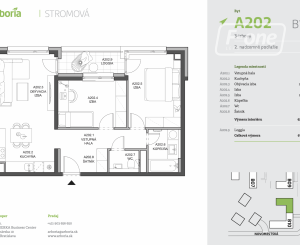 Arboria  Stromová 3izb. byt s garážovým státim XXL