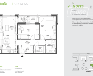 Arboria  Stromová 3izb. byt s garážovým státim XXL