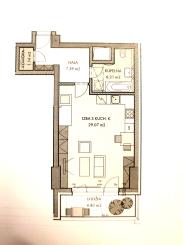 PREDAJ – svetlý 1i apartmán s balkónom, Rezidencia Premiere.