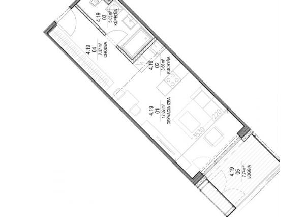  Predaj | 1-izbový apartmán v exkluzívnej rezidencii BlueWave v Piešťanoch
