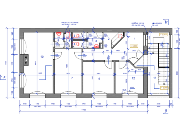 Prenájom | Kancelárske priestory v centre Žiliny, Národná ulica