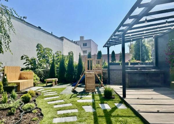 Prémiový mezonet s wellness a súkromným dvorom v centre BA