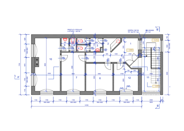 Prenájom | Kancelárske priestory v centre Žiliny, Národná ulica