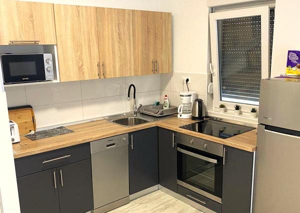 Apartmán, 3i, s krásnym výhľadom na more, ostrov Vir.